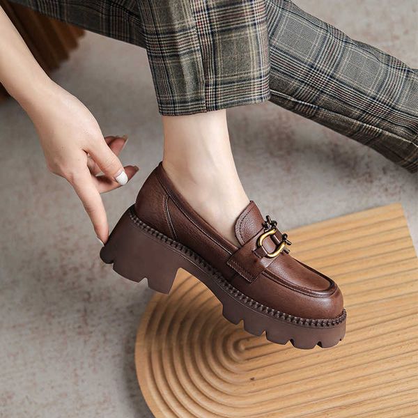 2021 spring and autumn british style small leather sho, thick soled leffer medium heel muffin single sho
2021 spring and autumn british style small leather sho, thick soled leffer medium heel muffin single sho