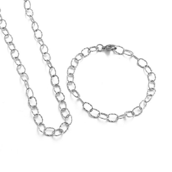 chains fashion women gold stainless steel multisizes link bamoo chain necklace jewelry for pendant gift, Silver
chains fashion women gold stainless steel multisizes link bamoo chain necklace jewelry for pendant gift, Silver