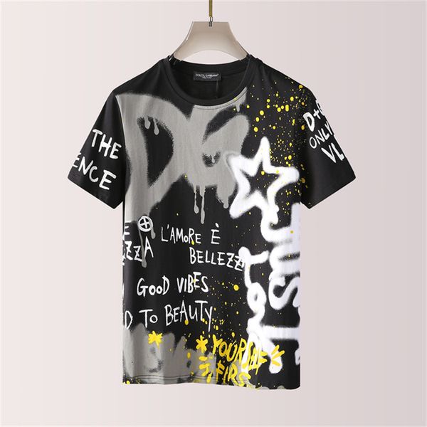 2022 luxury casual mens t shirt new wear designer short sleeve 100% cotton wholesale black and white size m~3xl#49, White;black
2022 luxury casual mens t shirt new wear designer short sleeve 100% cotton wholesale black and white size m~3xl#49, White;black