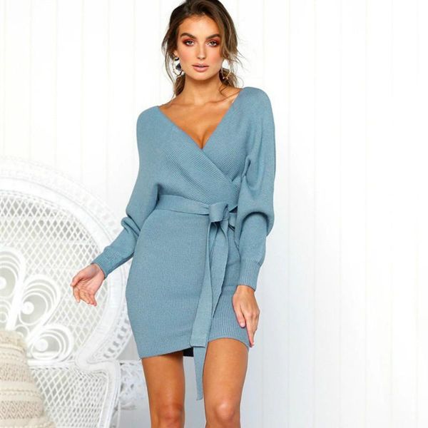 casual dresses autumn winter dress 2021 short v-neck batwing sleeve warm open back knee-lenght women collection, Black;gray
casual dresses autumn winter dress 2021 short v-neck batwing sleeve warm open back knee-lenght women collection, Black;gray