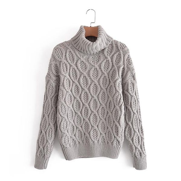 women's sweaters women gray turtleneck knitted sweater jumper female elegant oversize pullovers chic, White;black
women's sweaters women gray turtleneck knitted sweater jumper female elegant oversize pullovers chic, White;black