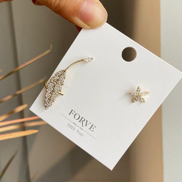 stud 2021 arrival crystal women trendy asymmetric feather zircon earrings for student fashion cute jewelry, Golden;silver
stud 2021 arrival crystal women trendy asymmetric feather zircon earrings for student fashion cute jewelry, Golden;silver