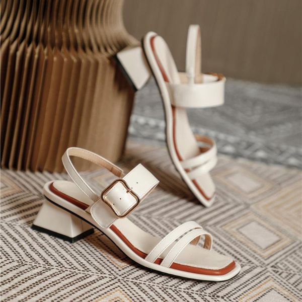 sandals summer metal buckle women high heels thick heel pumps chaussure femme light party casual dress shoes, Black
sandals summer metal buckle women high heels thick heel pumps chaussure femme light party casual dress shoes, Black