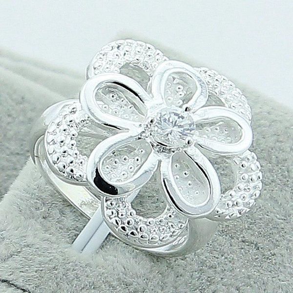 sterling silver big flower ring for women wedding engagement party fashion charm jewelry cluster rings, Golden;silver
sterling silver big flower ring for women wedding engagement party fashion charm jewelry cluster rings, Golden;silver