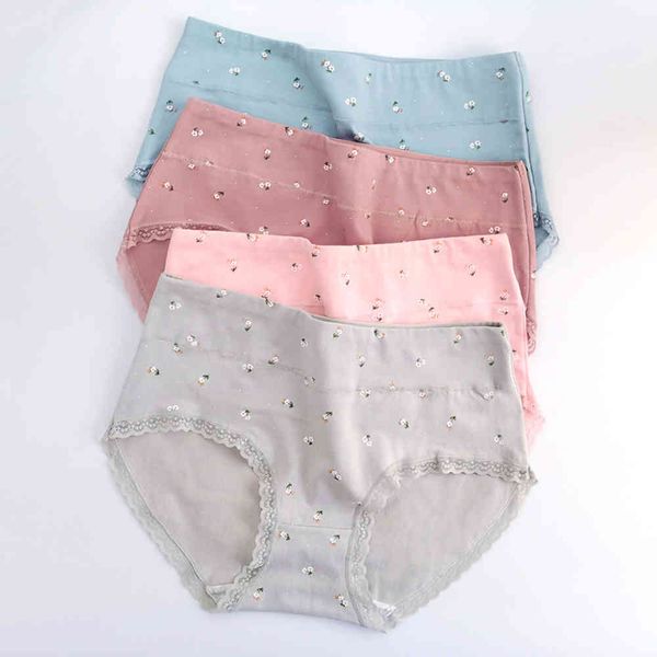 autumn winter floral mid-waist briefs women pure cotton ladies underwear large size lace panties, Black;pink
autumn winter floral mid-waist briefs women pure cotton ladies underwear large size lace panties, Black;pink