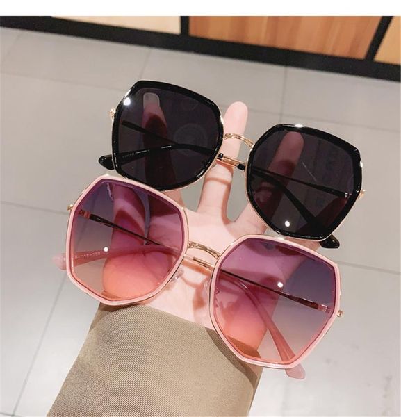 sunglasses polygonal women female big frame trendy glasses 2021 designer eyeglasses uv400 sun shades eyewear, White;black
sunglasses polygonal women female big frame trendy glasses 2021 designer eyeglasses uv400 sun shades eyewear, White;black