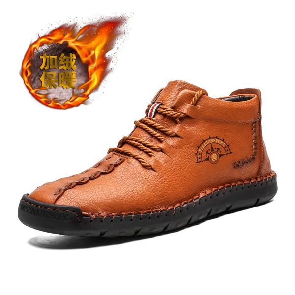 boots gnornil men leather warm winter soft with fur 2021 fashion sport casual shoes male plus size 39-50, Black
boots gnornil men leather warm winter soft with fur 2021 fashion sport casual shoes male plus size 39-50, Black
