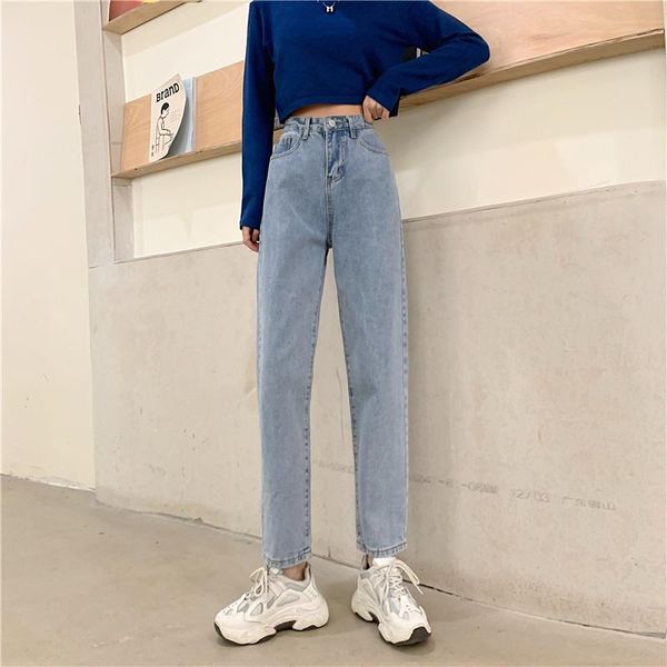 women's jeans women plus-size 4xl vintage streetwear straight leg jean high-waiste baggy denim trousers ladies casual all-match ulzzang, Blue
women's jeans women plus-size 4xl vintage streetwear straight leg jean high-waiste baggy denim trousers ladies casual all-match ulzzang, Blue