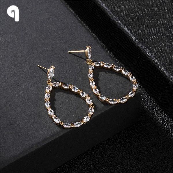 dangle & chandelier qm exquisite micro inlaid cubic zirconia oval water drop earrings 18k gold plated earring for women wedding jewelry, Silver
dangle & chandelier qm exquisite micro inlaid cubic zirconia oval water drop earrings 18k gold plated earring for women wedding jewelry, Silver