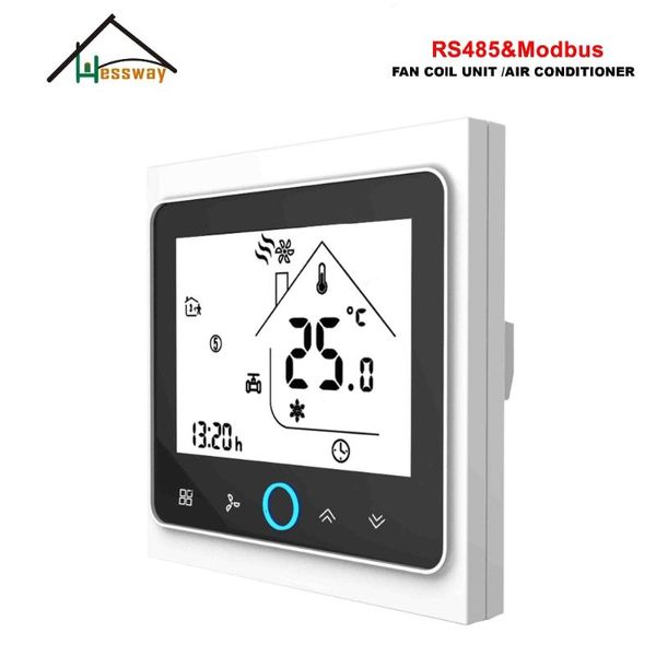 smart home control hessway 3 speed rs485 rtu modbus thermostat ac95-240v,24ac for cool heating switch
smart home control hessway 3 speed rs485 rtu modbus thermostat ac95-240v,24ac for cool heating switch