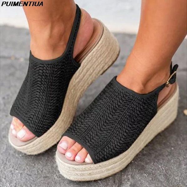 sandals summer women wedges platform ladies shoes leopard color casual girls slip on strap plus size fast ship, Black
sandals summer women wedges platform ladies shoes leopard color casual girls slip on strap plus size fast ship, Black