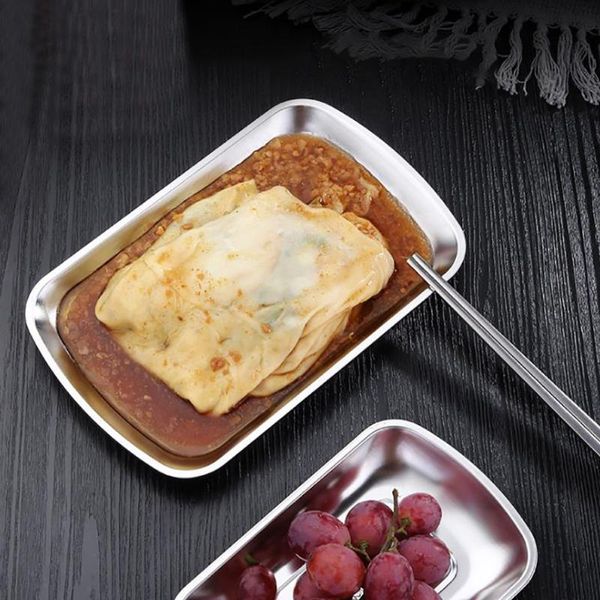 dishes & plates 304 stainless steel plate for fruit snack storage tray el tableware dinner dumpling household
dishes & plates 304 stainless steel plate for fruit snack storage tray el tableware dinner dumpling household