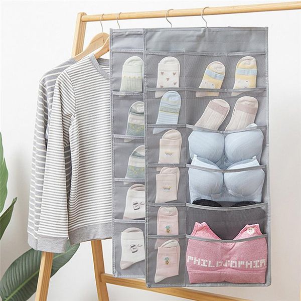 clothes storage hanging bag double side oxford cloth wall wardrobe sorting hanger organizer bra underwear 9a30 boxes & bins
clothes storage hanging bag double side oxford cloth wall wardrobe sorting hanger organizer bra underwear 9a30 boxes & bins