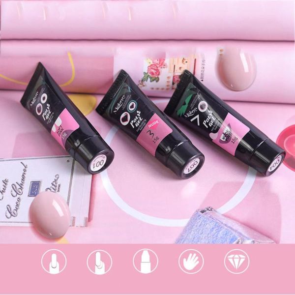 nail gel poly uv quick builder liquid slip solution painless acrylic art extension manicure tools fake nails, Red;pink
nail gel poly uv quick builder liquid slip solution painless acrylic art extension manicure tools fake nails, Red;pink