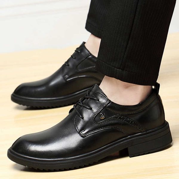 leather large men's spring and winter business dress casual shoes leather workplace british, Black
leather large men's spring and winter business dress casual shoes leather workplace british, Black