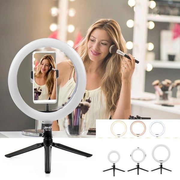 tripods portable ring light led makeup lamp usb selfie phone holder tripod stand pography lighting
tripods portable ring light led makeup lamp usb selfie phone holder tripod stand pography lighting