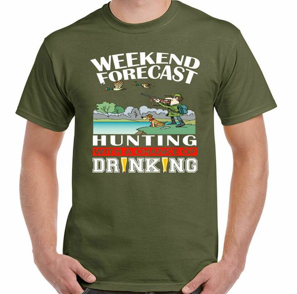 hunting mens t-shirt hunting clay pigeon duck hunting weekend forecast drink, White;black
hunting mens t-shirt hunting clay pigeon duck hunting weekend forecast drink, White;black