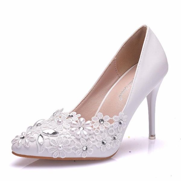 dress shoes fashion thin high heels wedding bride pearl pointed toe slip on women white pumps woman big size a0095, Black
dress shoes fashion thin high heels wedding bride pearl pointed toe slip on women white pumps woman big size a0095, Black