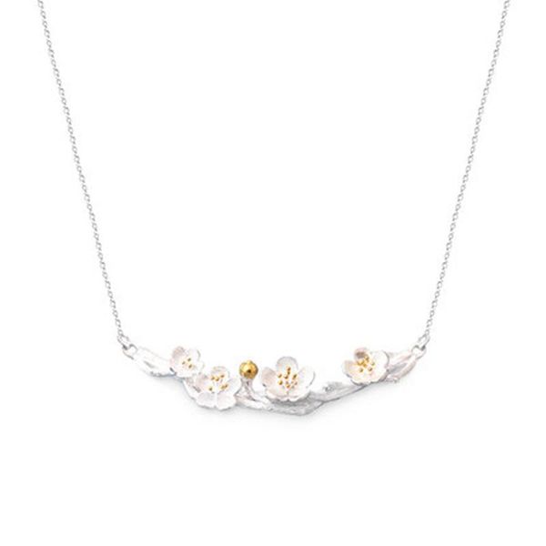 pendant necklaces 925 sterling silver retro fashion flower blossom necklace 49cm length charm clavicle chain women jewelry
pendant necklaces 925 sterling silver retro fashion flower blossom necklace 49cm length charm clavicle chain women jewelry