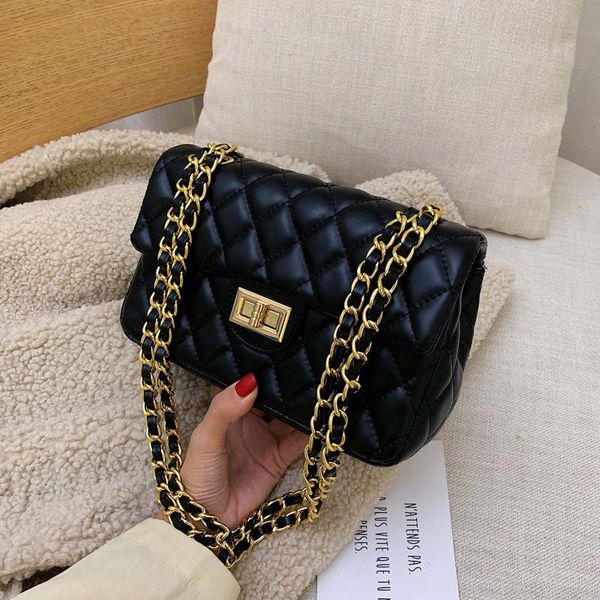 fashion rhombus chain messenger small black bag female 2021 wild one-shoulder casual texture square cross body
fashion rhombus chain messenger small black bag female 2021 wild one-shoulder casual texture square cross body