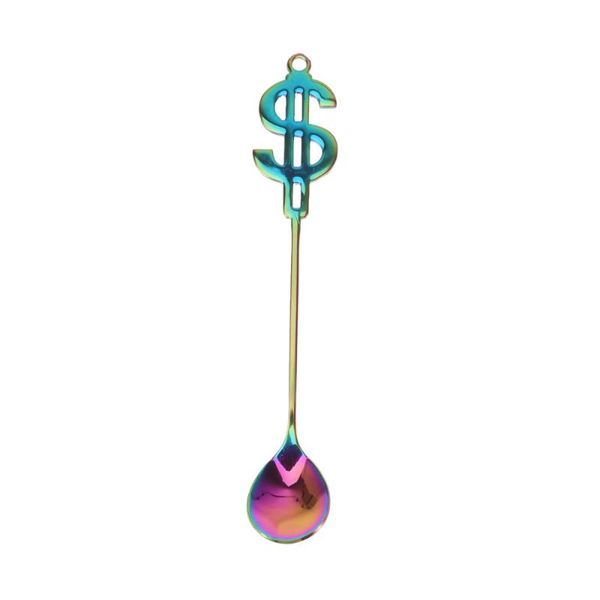 1pc dollar shape coffee mixing spoon stainless steel coffee spoon dessert cake stirring (silver)
1pc dollar shape coffee mixing spoon stainless steel coffee spoon dessert cake stirring (silver)