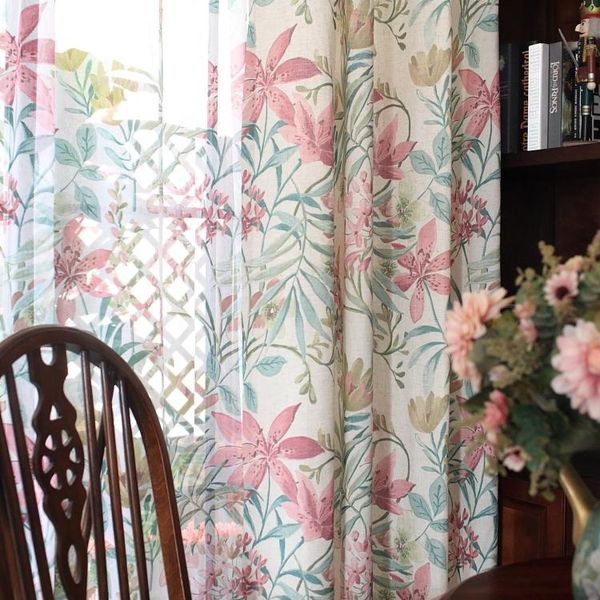 american curtains for living room bedroom natural cotton linen curtain with flowers leaves printed drapes pastoral blinds &
american curtains for living room bedroom natural cotton linen curtain with flowers leaves printed drapes pastoral blinds &