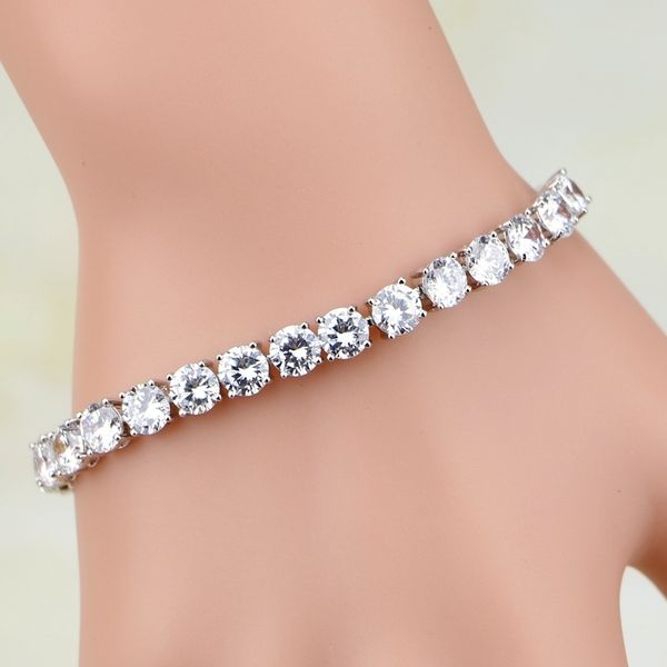 trendy white zircon 925 sterling silver link chain bracelet 7 inch for women & jewelry bag s088, Golden;silver
trendy white zircon 925 sterling silver link chain bracelet 7 inch for women & jewelry bag s088, Golden;silver