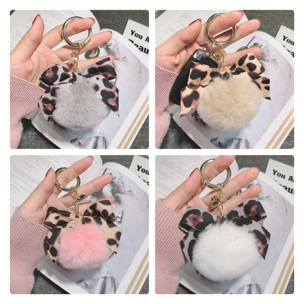 keychains 2021 leopard print bowknot fur ball female plush key chain personality diy bag decorative keyrings pendant, Silver
keychains 2021 leopard print bowknot fur ball female plush key chain personality diy bag decorative keyrings pendant, Silver