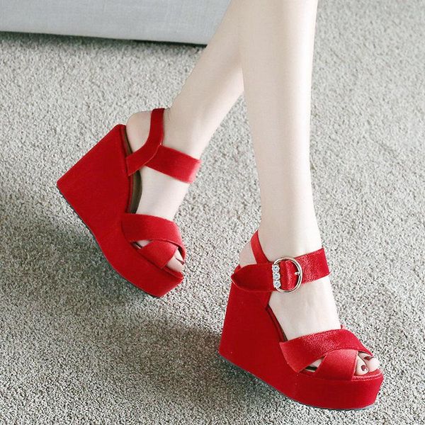 women shoes summer platform sandals fashion wedges high heel party ladies black red yellow green dress
women shoes summer platform sandals fashion wedges high heel party ladies black red yellow green dress
