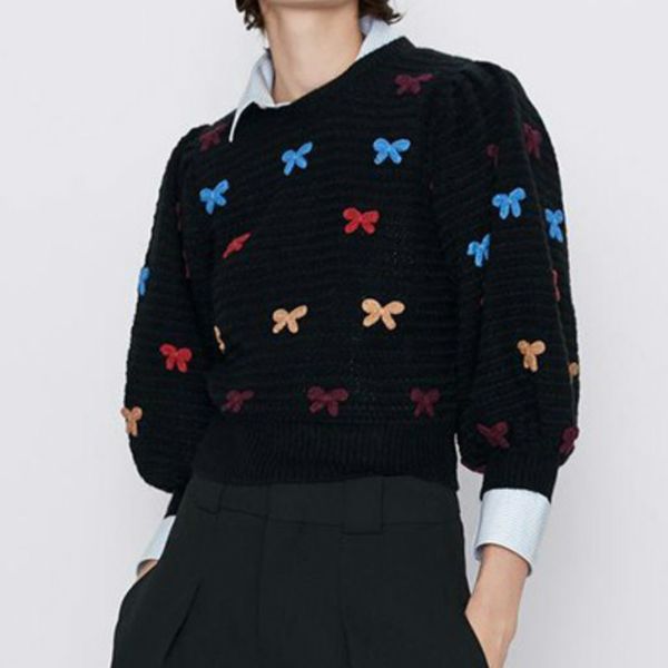 women's sweaters suéter de malha manga longa, blusão feminino com estampa geométrica, alta qualida, gola redonda e flores, roupa invern, White;black
women's sweaters suéter de malha manga longa, blusão feminino com estampa geométrica, alta qualida, gola redonda e flores, roupa invern, White;black