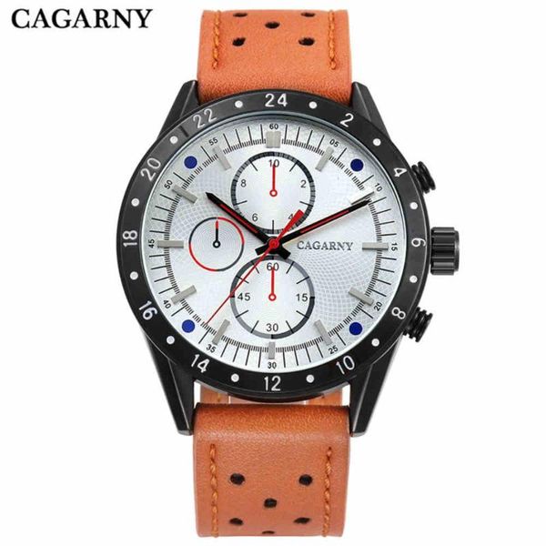 wristwatches cagarny brand watches man fashion luxury life waterproof quartz watch leather watchband strap clock sports military wristwatch, Slivery;brown
wristwatches cagarny brand watches man fashion luxury life waterproof quartz watch leather watchband strap clock sports military wristwatch, Slivery;brown