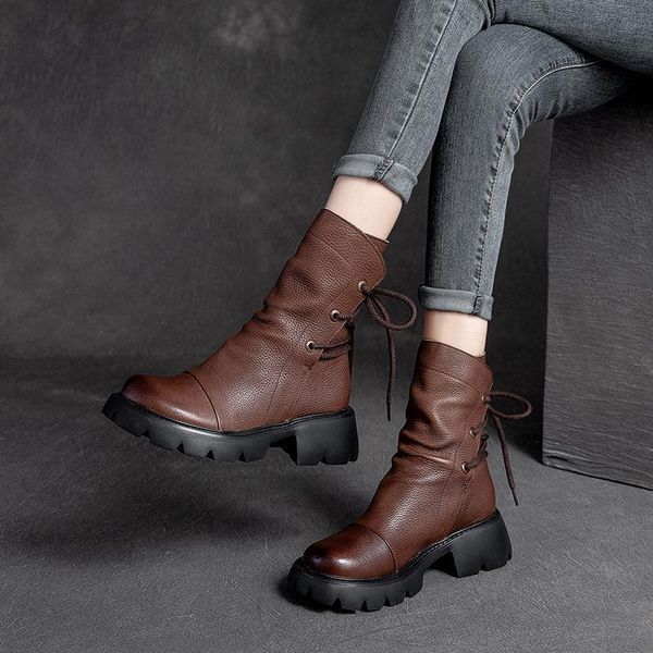 boots women shoes 2021 autumn winter genuine leather female booties british lace-up retro motorcycle, Black
boots women shoes 2021 autumn winter genuine leather female booties british lace-up retro motorcycle, Black