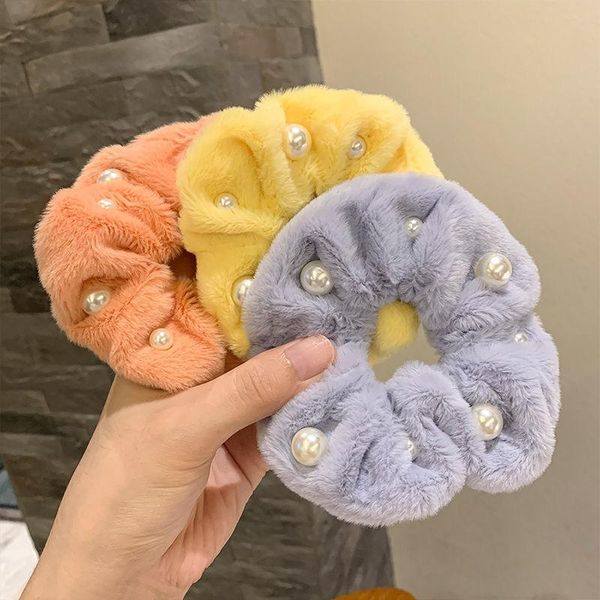 hair accessories plush beaded rope ring headdress ponytail pearl fur loop scrunchies headwear velvet elastic bands, Slivery;white
hair accessories plush beaded rope ring headdress ponytail pearl fur loop scrunchies headwear velvet elastic bands, Slivery;white