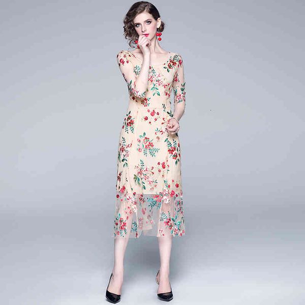 dress vintage embroidery flower malha lace long fall elegant seven-luva party quarter dressed in robe femme 29iq, Black;gray
dress vintage embroidery flower malha lace long fall elegant seven-luva party quarter dressed in robe femme 29iq, Black;gray