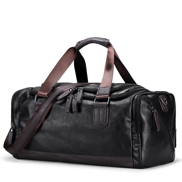 duffel bags 2021 luxury leather travel for men large capacity portable male shoulder men's handbags casual duffle bag
duffel bags 2021 luxury leather travel for men large capacity portable male shoulder men's handbags casual duffle bag