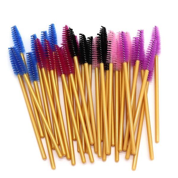 100pcs/pack disposable micro spoolie brushes for eye lashes extension mascara wand applicator comb brush makeup
100pcs/pack disposable micro spoolie brushes for eye lashes extension mascara wand applicator comb brush makeup
