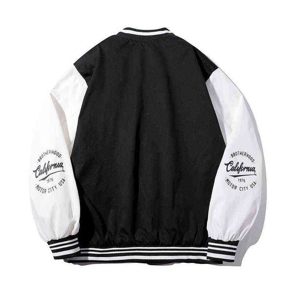 color blocking baseball suit men's autumn fashion brand hip hop versatile loose pilot jacket couple stripper clothes, Black;brown
color blocking baseball suit men's autumn fashion brand hip hop versatile loose pilot jacket couple stripper clothes, Black;brown