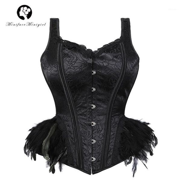 bustiers & corsets gothic clothing jacquard waist corset to wear out court wedding slimming control shapewear 12 steel boned korse, Black;white
bustiers & corsets gothic clothing jacquard waist corset to wear out court wedding slimming control shapewear 12 steel boned korse, Black;white