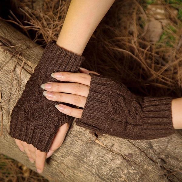 five fingers gloves women winter knit fingerless warm wool glove jacquard half finger glvoes elastic short wrist protector, Blue;gray
five fingers gloves women winter knit fingerless warm wool glove jacquard half finger glvoes elastic short wrist protector, Blue;gray