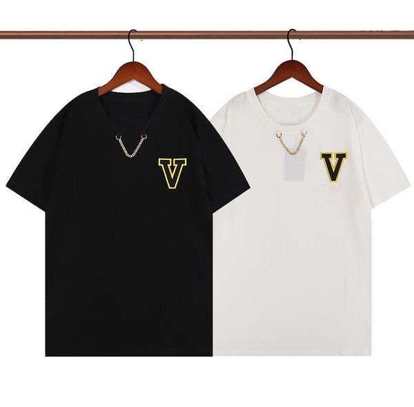22ss early spring pure cotton brand women's men's t-shirts polos short sleeves casual fashion crew neck t-shirt embroidery logo, White;black
22ss early spring pure cotton brand women's men's t-shirts polos short sleeves casual fashion crew neck t-shirt embroidery logo, White;black