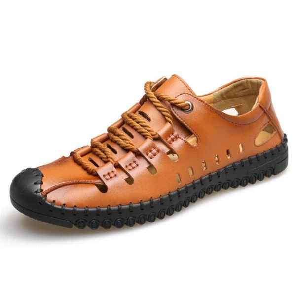 dress shoes summer men's casual sandals men rubber hollow slippers male beach sandal with holes cool, Black
dress shoes summer men's casual sandals men rubber hollow slippers male beach sandal with holes cool, Black