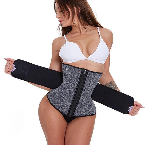 

women's shapers waist trainer modeling strap slimming belt tummy control postpartum body burnshaper lady posture corrector high, Black;white