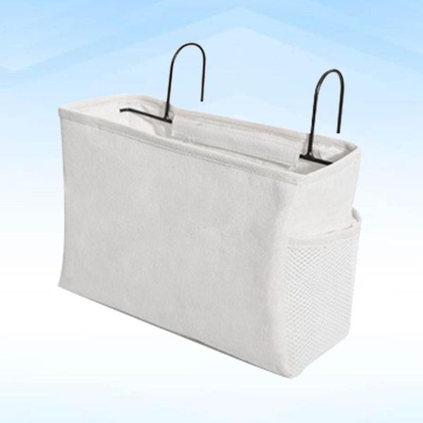 storage bags 1pc canvas bedside bag holder container hanging organizer for dorm car bed rails (white)
storage bags 1pc canvas bedside bag holder container hanging organizer for dorm car bed rails (white)