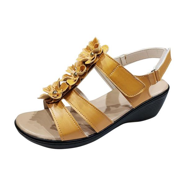 sandals summer women fashion ladies solid color peep toe hook loop wedge flower shoes outdoor casual comfy female footwear, Black
sandals summer women fashion ladies solid color peep toe hook loop wedge flower shoes outdoor casual comfy female footwear, Black
