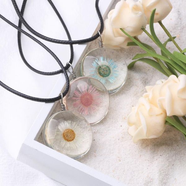 pendant necklaces luyun the necklace handmade transparent dried flower needle chrysanthemu for women boho collar women's, Silver
pendant necklaces luyun the necklace handmade transparent dried flower needle chrysanthemu for women boho collar women's, Silver