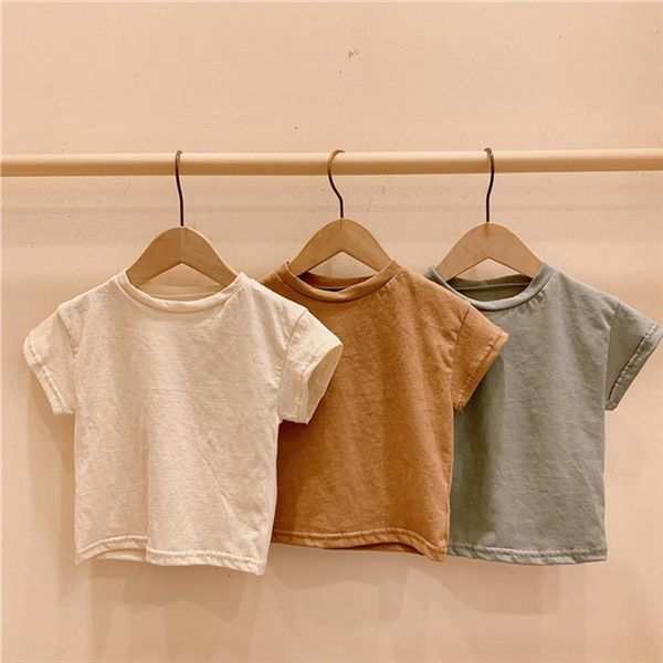 1 6y kids shirts t shirt clothes for childrens girls boys summer solid toddler infant baby cotton tees clothing, Blue
1 6y kids shirts t shirt clothes for childrens girls boys summer solid toddler infant baby cotton tees clothing, Blue