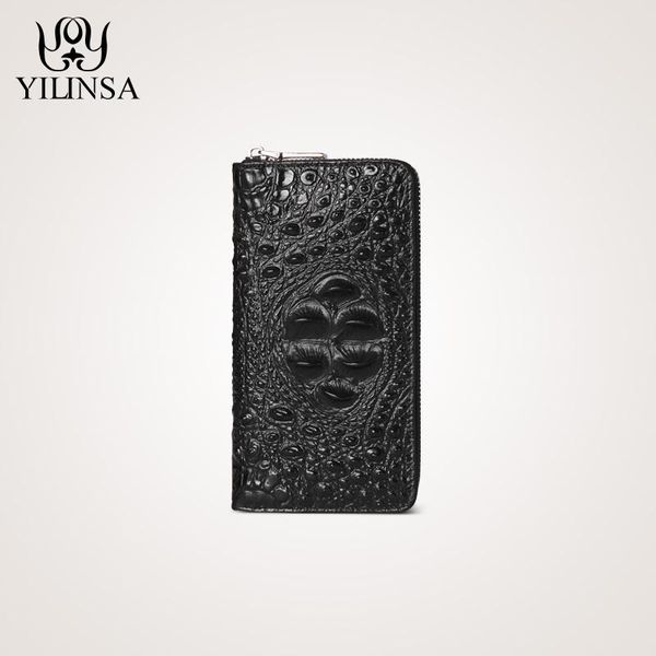 luxury men wallet cow genuine leather purse alligator handbags interior zipper pocket wallets phone standard purses, Red;black
luxury men wallet cow genuine leather purse alligator handbags interior zipper pocket wallets phone standard purses, Red;black