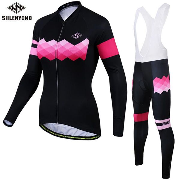 racing sets siilenyond autumn cycling suit women's wear slim fit casual moisture wicking sportswear, Black;blue
racing sets siilenyond autumn cycling suit women's wear slim fit casual moisture wicking sportswear, Black;blue