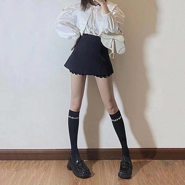 women's shorts 2021 puffy skirt pumpkin hakama black high waist flower bud summer thin a-line dk655, White;black
women's shorts 2021 puffy skirt pumpkin hakama black high waist flower bud summer thin a-line dk655, White;black