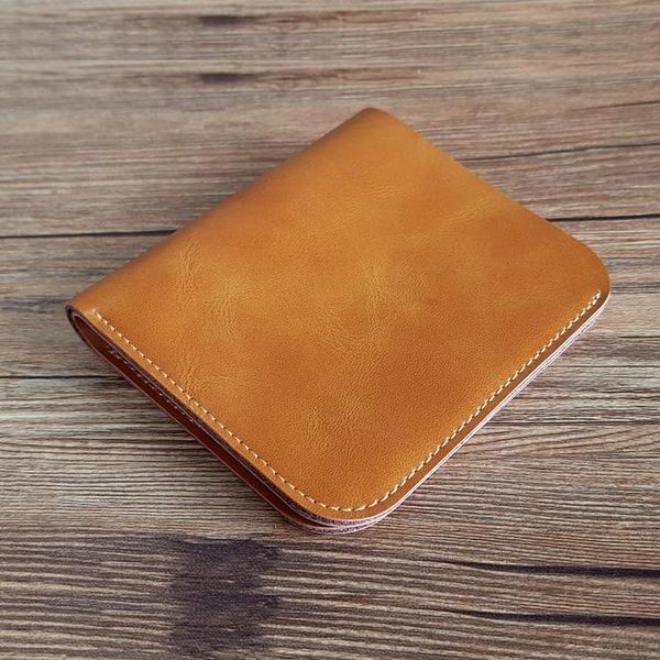 handmade western leather wallet men genuine cash bifold slim male mens for him, Red;black
handmade western leather wallet men genuine cash bifold slim male mens for him, Red;black